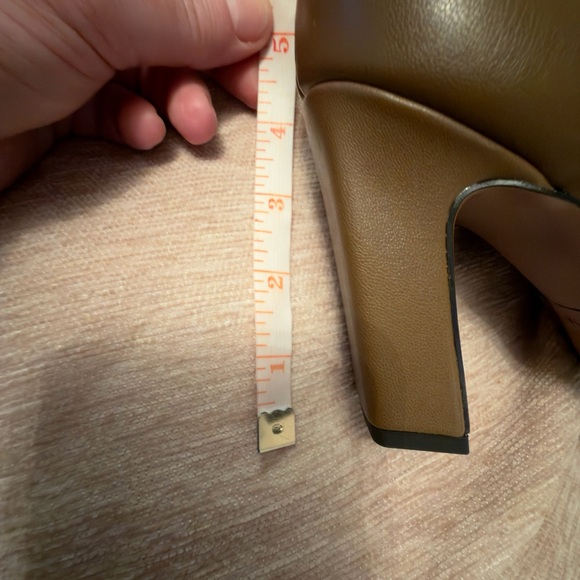 Franco Sarto Bowman New Knee High Boot Woodland Brown Stretch Wide Calf 7 M - Picture 9 of 11